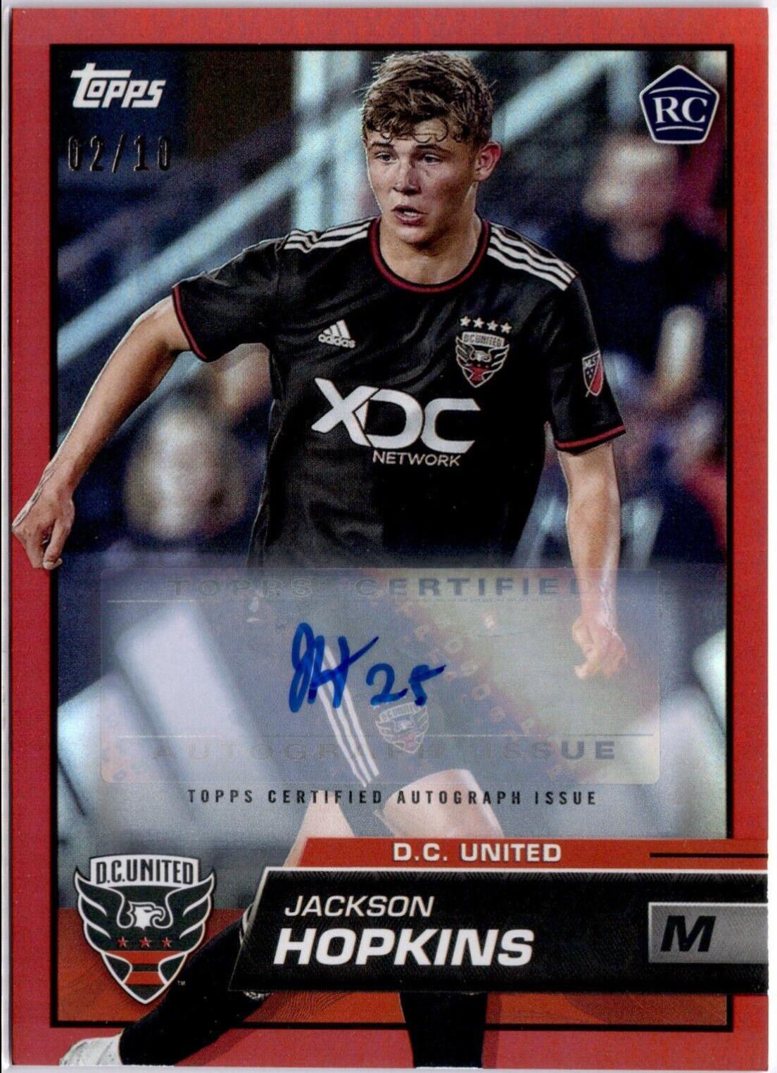 Jackson Hopkins [Autograph Red] #14