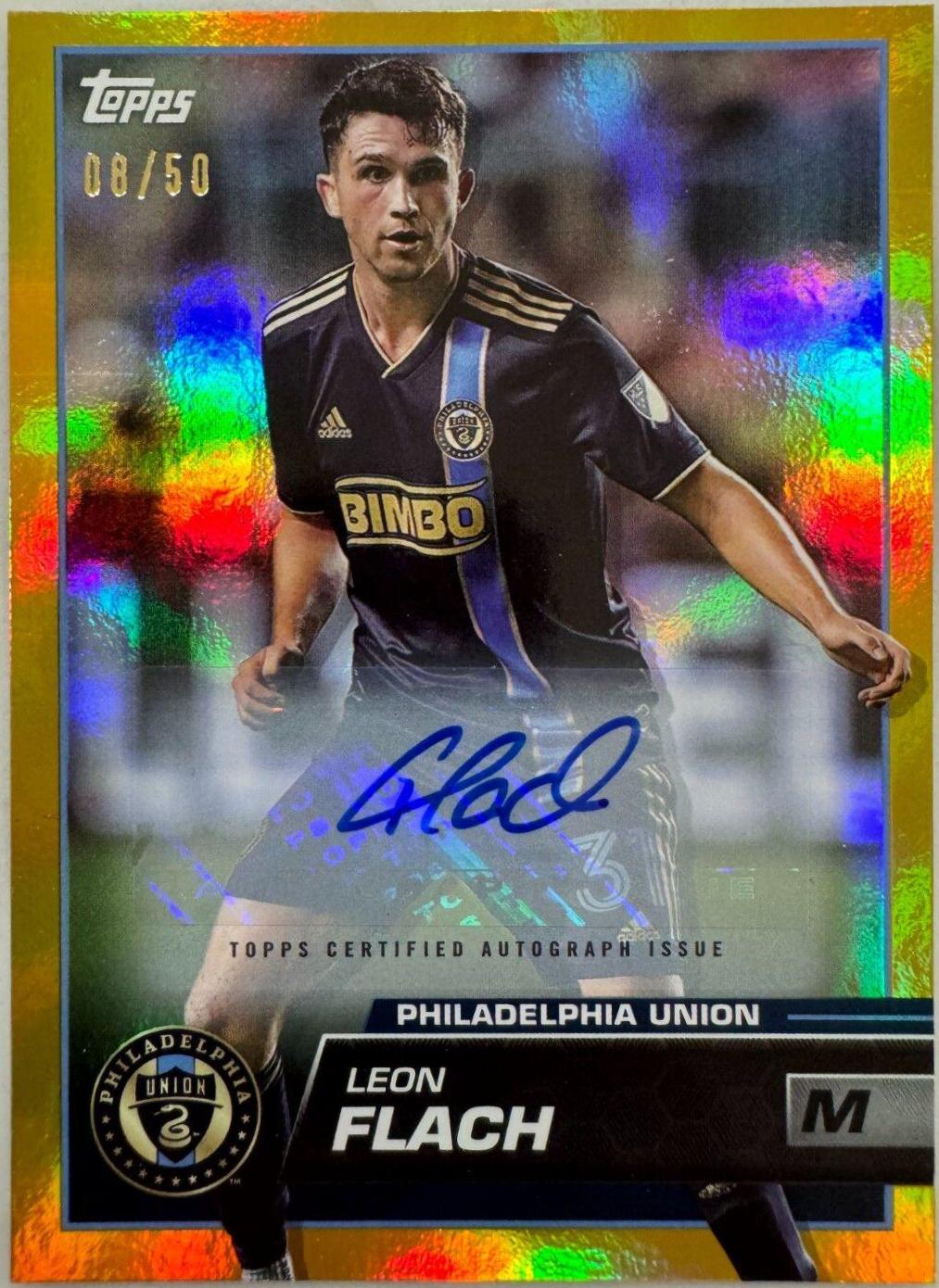 Leon Flach [Autograph Gold] #12