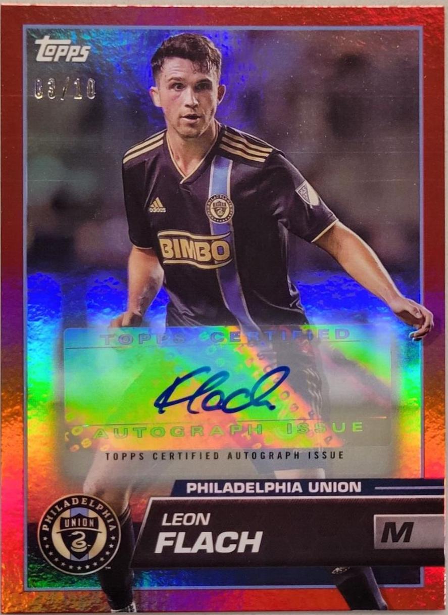 Leon Flach [Autograph Red] #12