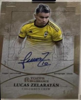 Lucas Zelarayan [Autograph Gold] #17