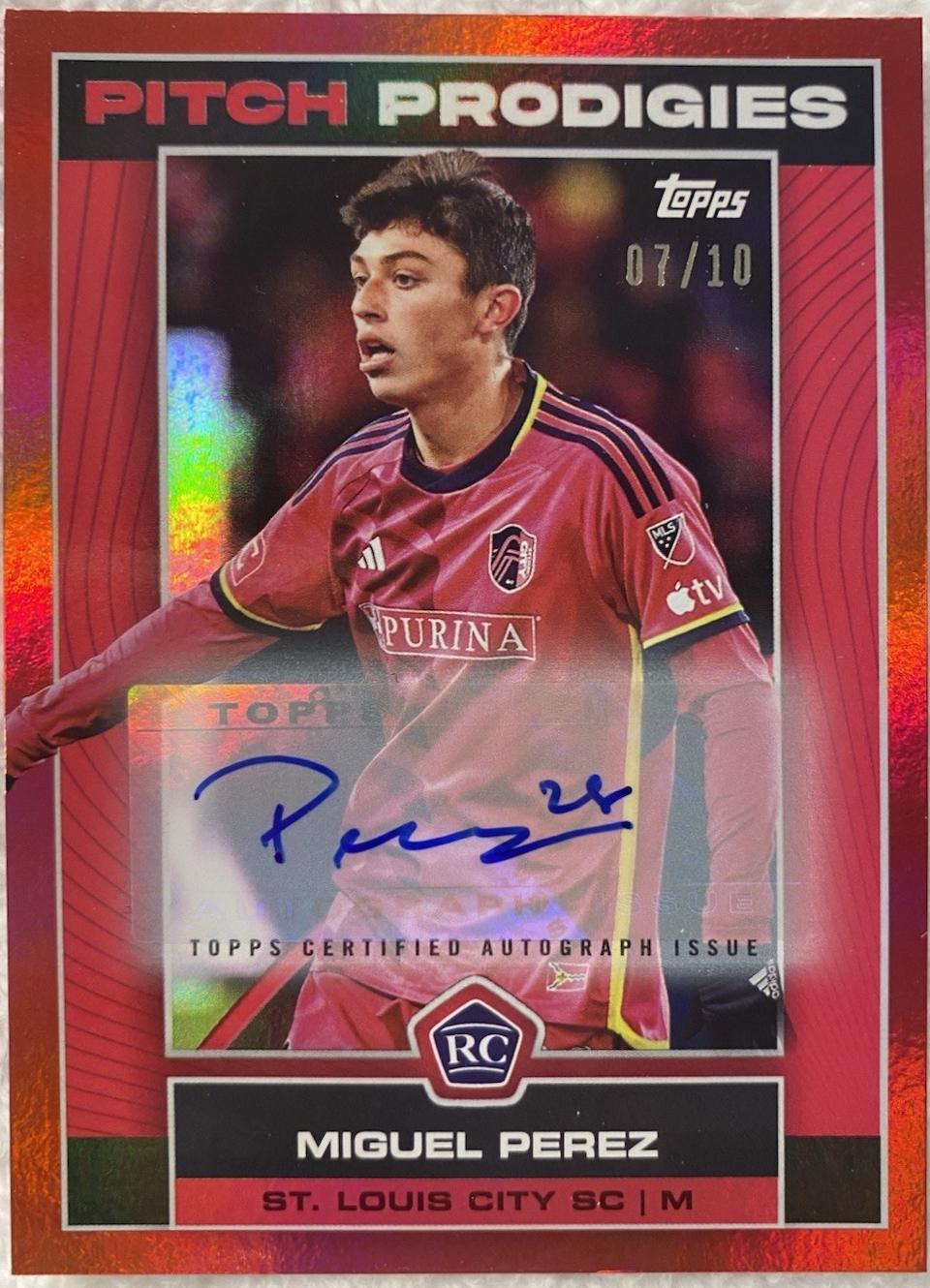 Miguel Perez [Autograph Red] #133