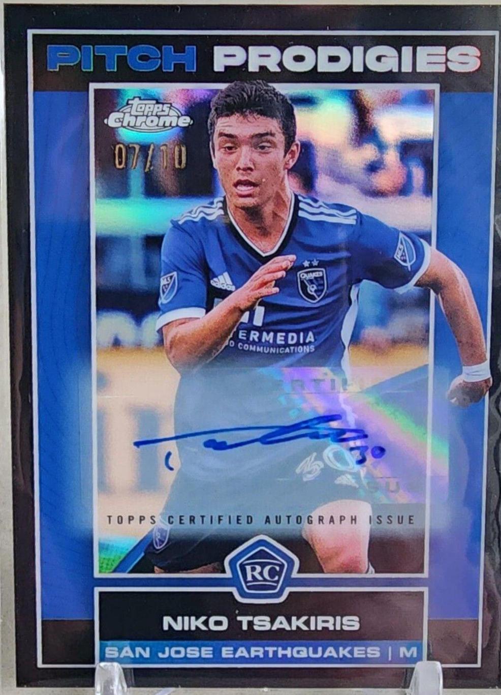 Niko Tsakiris [Autograph Black] #100