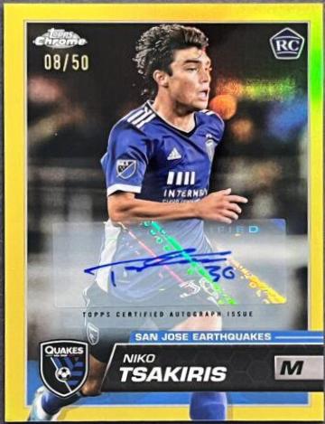 Niko Tsakiris [Autograph Gold] #161