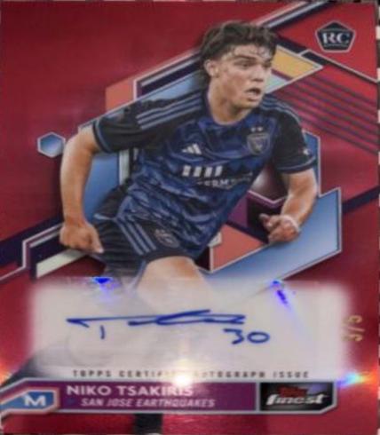 Niko Tsakiris [Autograph Red] #161
