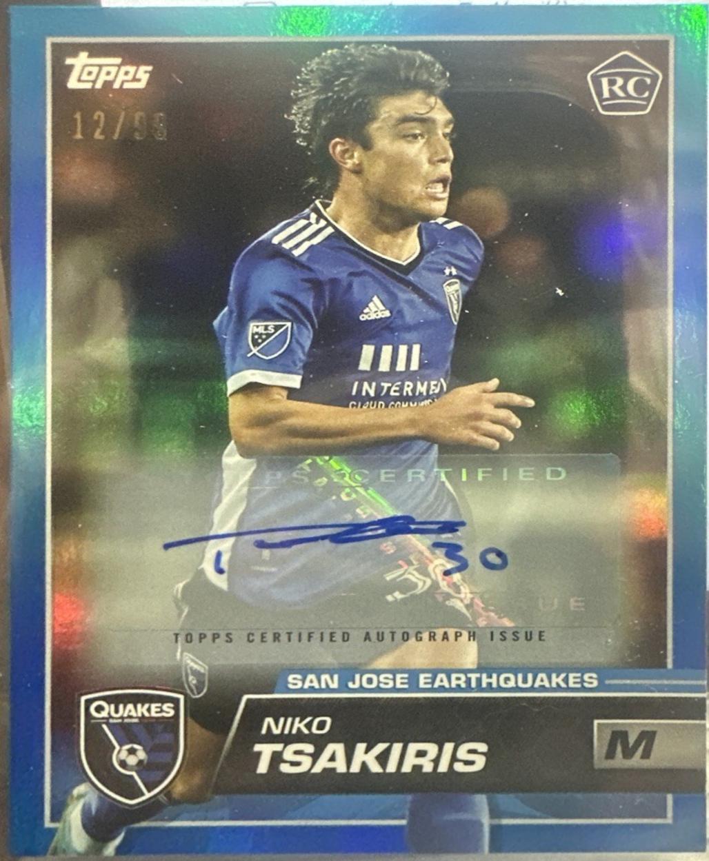 Niko Tsakiris [Autograph] #161