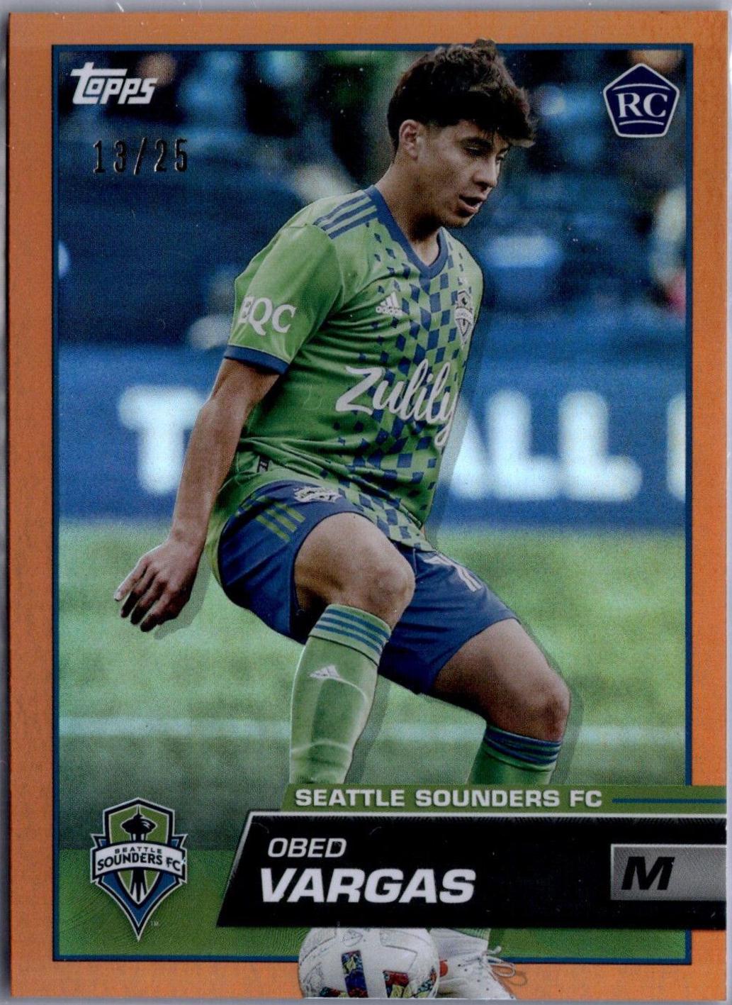 Obed Vargas [Orange] #108