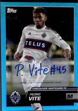 Pedro Vite [Autograph Blue] #67
