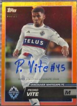 Pedro Vite [Autograph Orange] #67