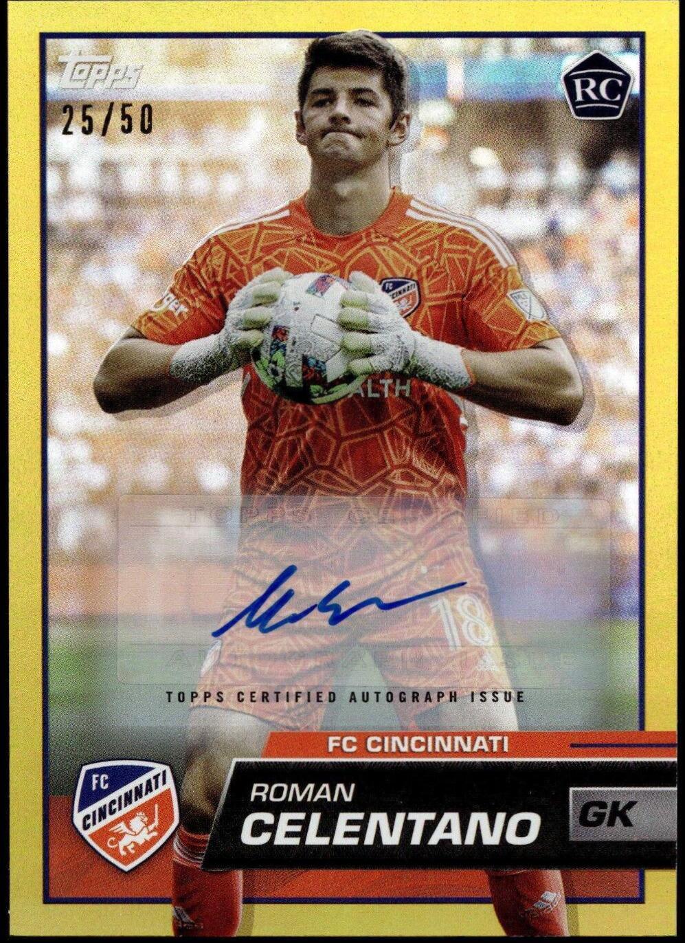 Roman Celentano [Autograph Gold] #59