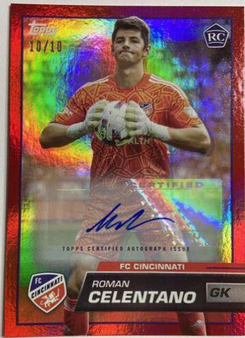 Roman Celentano [Autograph Red] #59