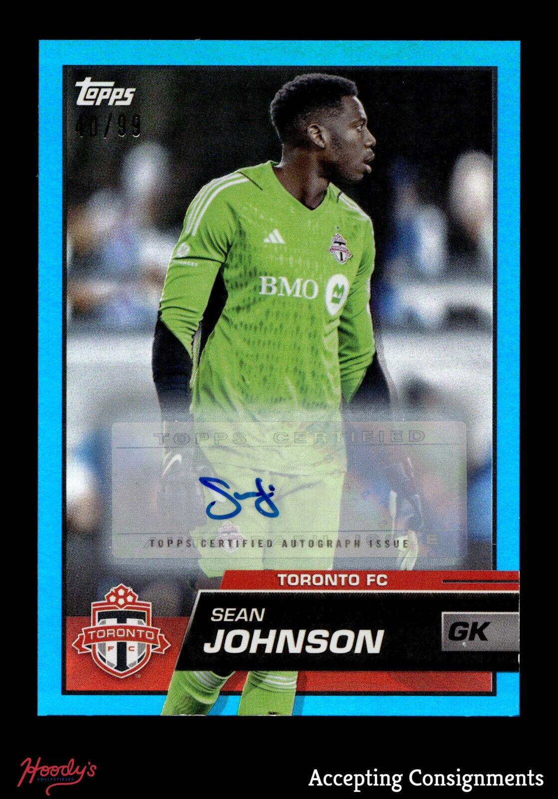 Sean Johnson [Autograph Blue] #110