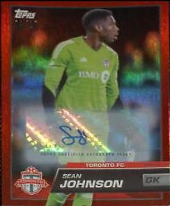 Sean Johnson [Autograph Red] #110