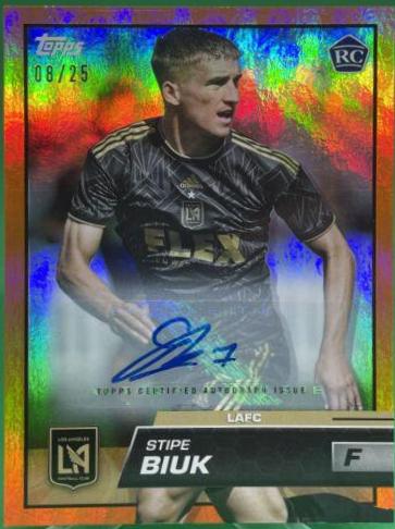 Stipe Biuk [Autograph Orange] #24