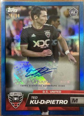 Ted Ku [Autograph Blue] #163