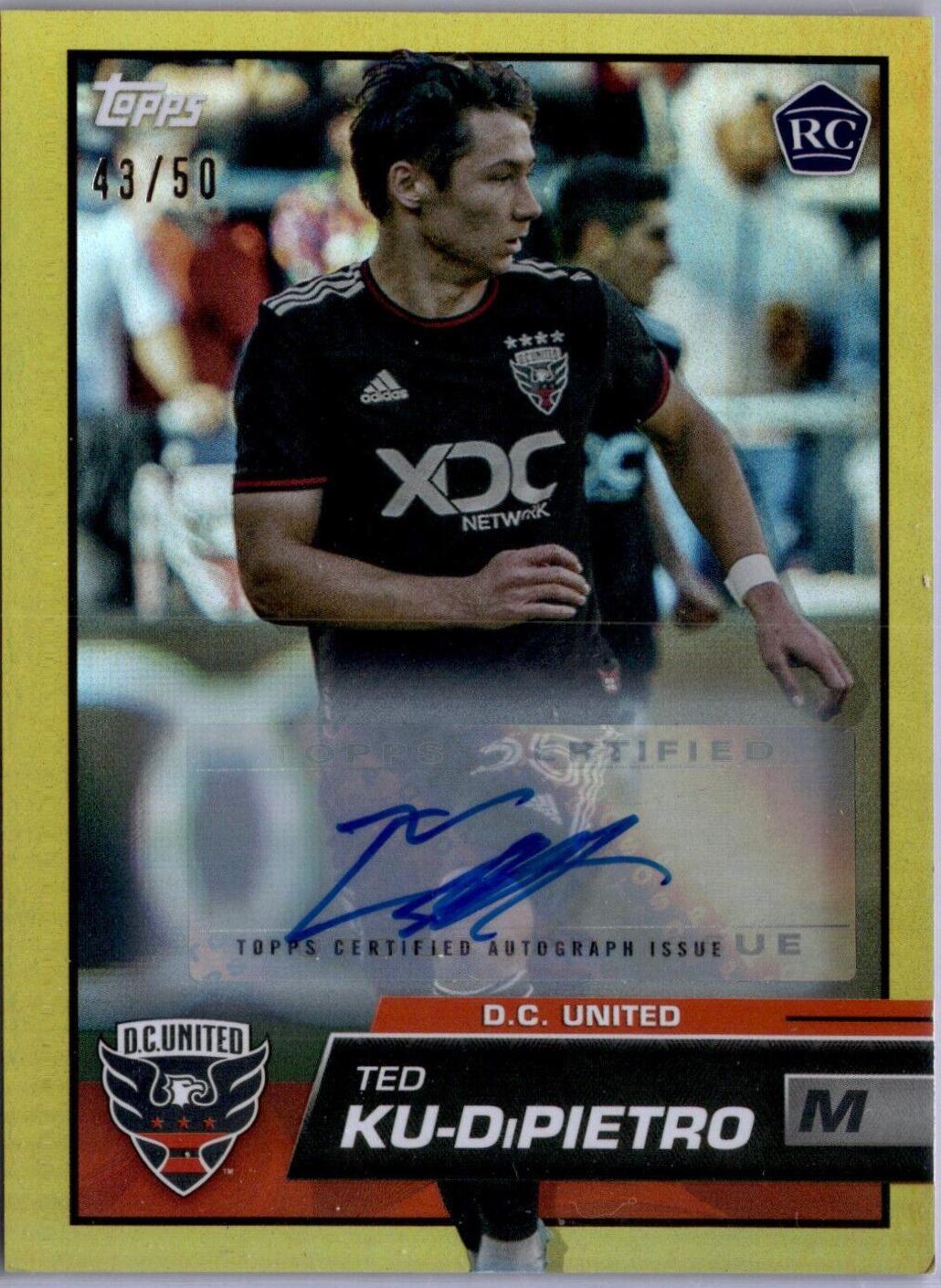 Ted Ku [Autograph Gold] #163