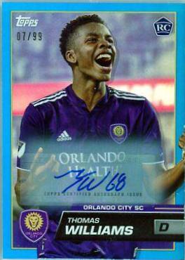 Thomas Williams [Autograph Blue] #87