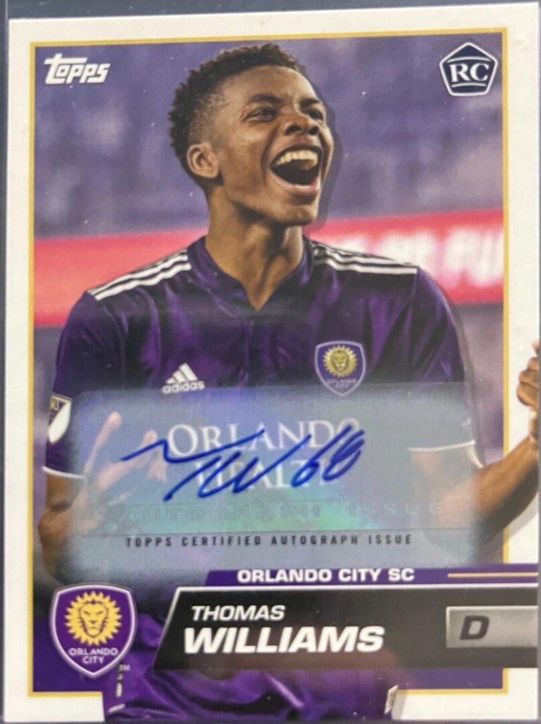Thomas Williams [Autograph] #87