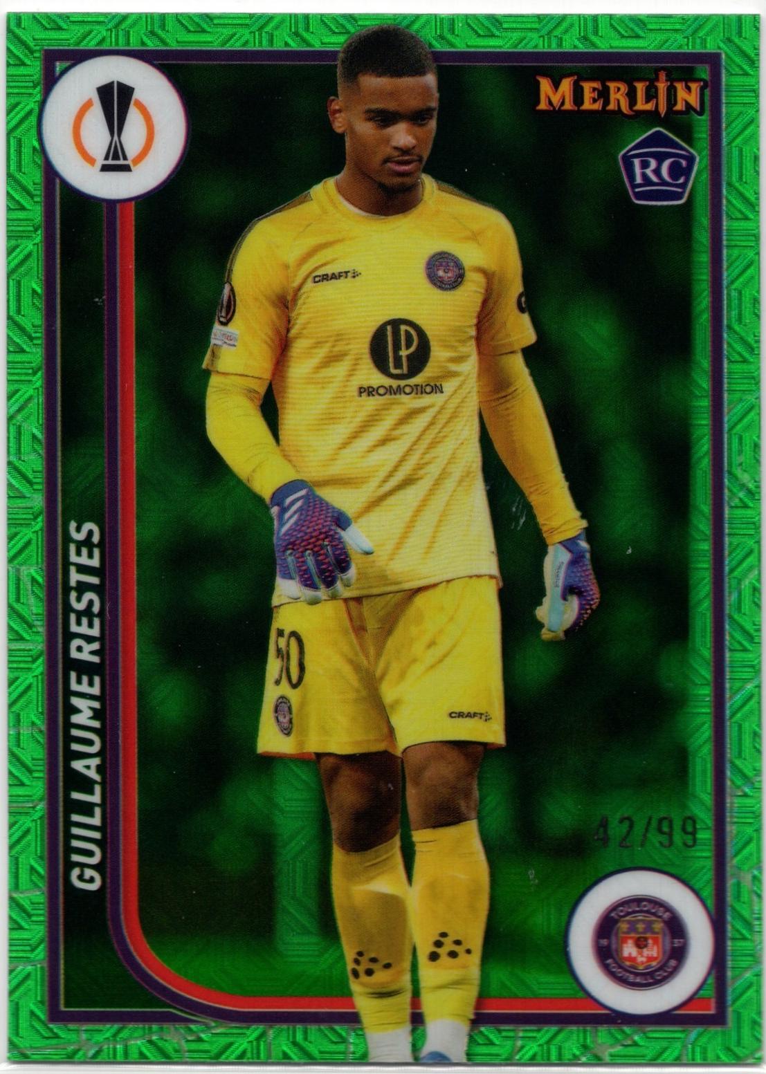 Guillaume Restes [Green Mojo Refractor] #61