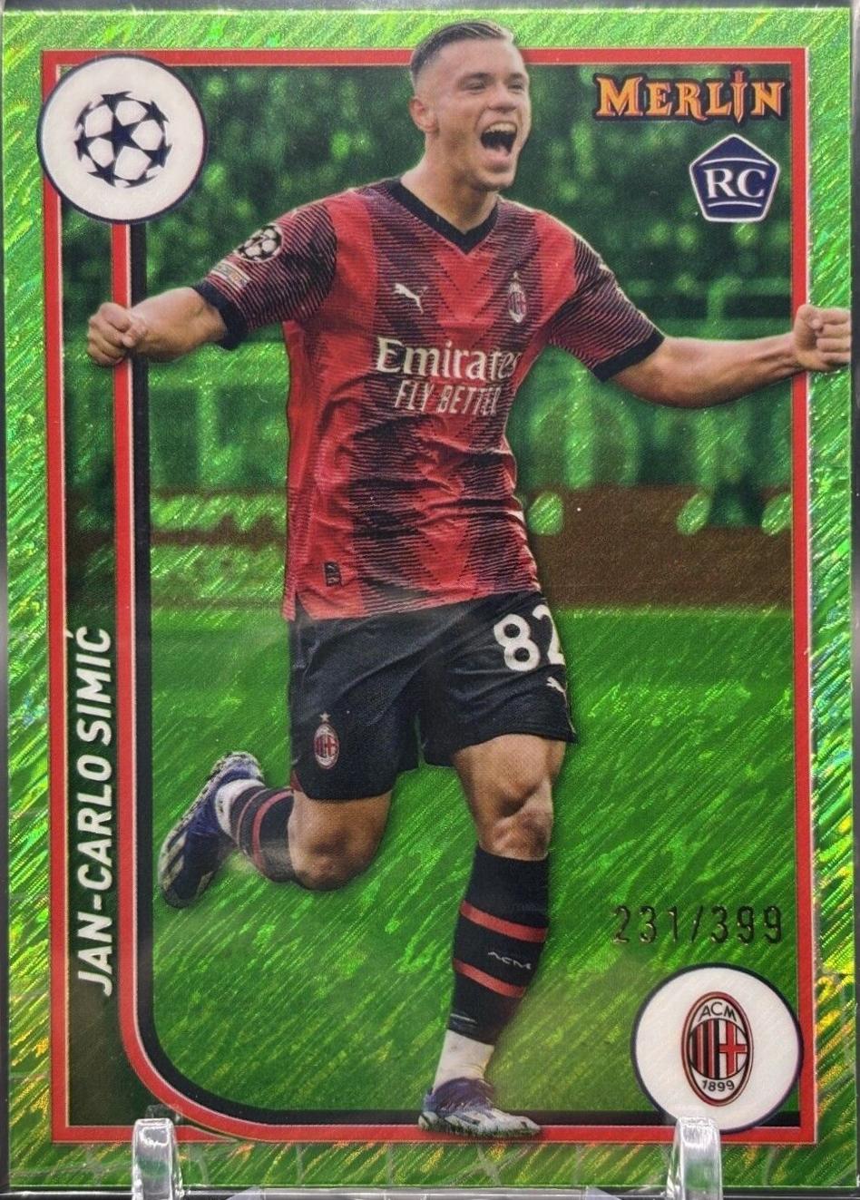 Jan-Carlo Simic [Neon Green Shimmer Refractor] #4