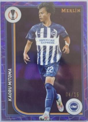 Kaoru Mitoma [Purple Wave Refractor] #29
