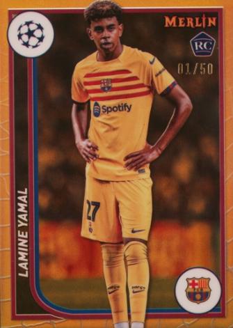 Lamine Yamal [Gold Refractor Rookie Variation] #27