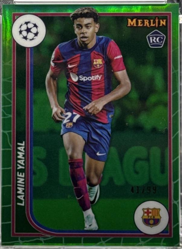 Lamine Yamal [Green Refractor] #27