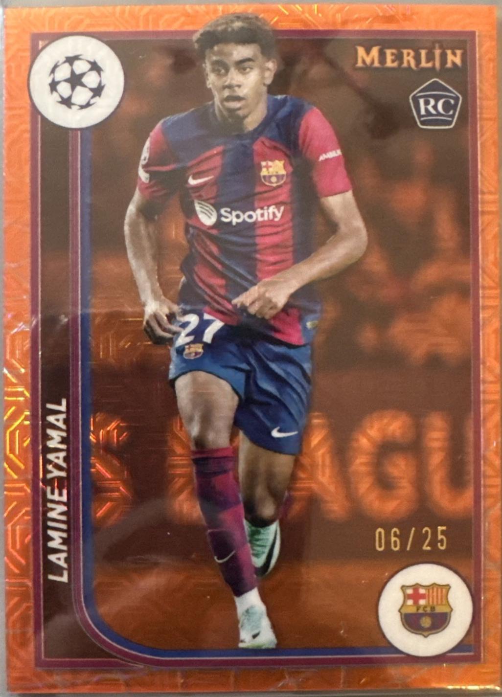 Lamine Yamal [Orange Refractor] #27