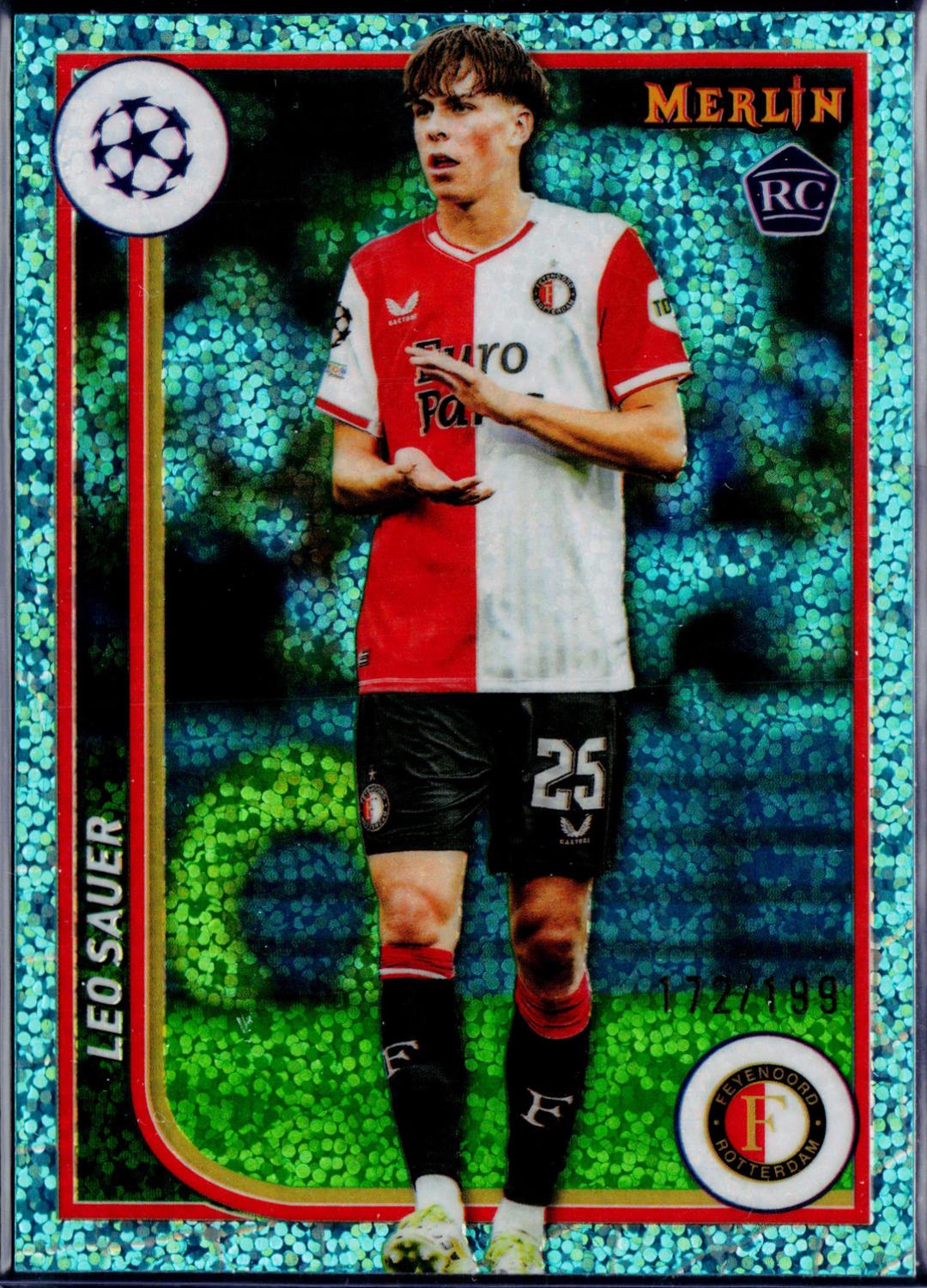 Leo Sauer [Aqua Speckle Refractor] #58