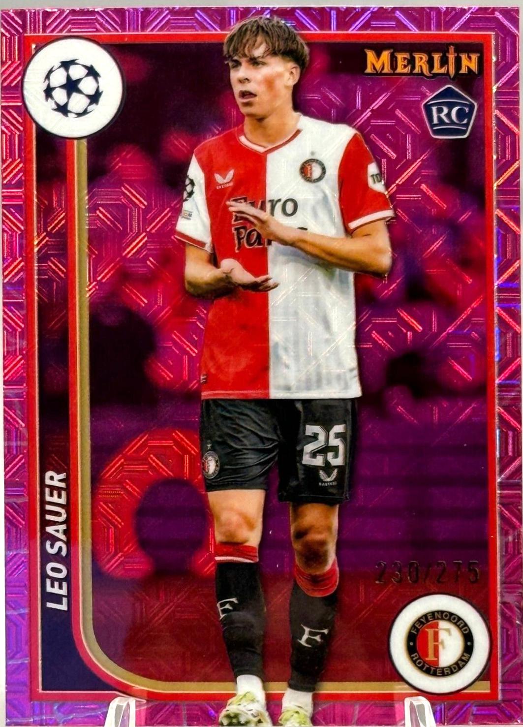 Leo Sauer [Pink Mojo Refractor] #58