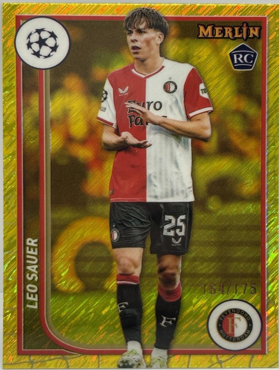 Leo Sauer [Yellow Shimmer Refractor] #58
