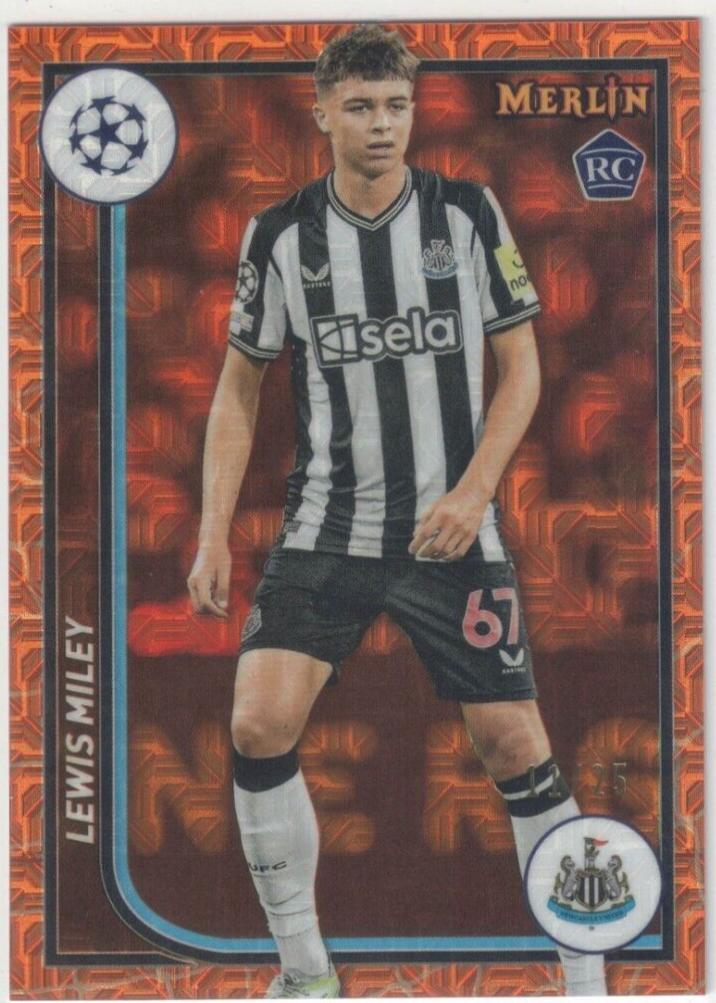Lewis Miley [Orange Mojo Refractor] #67