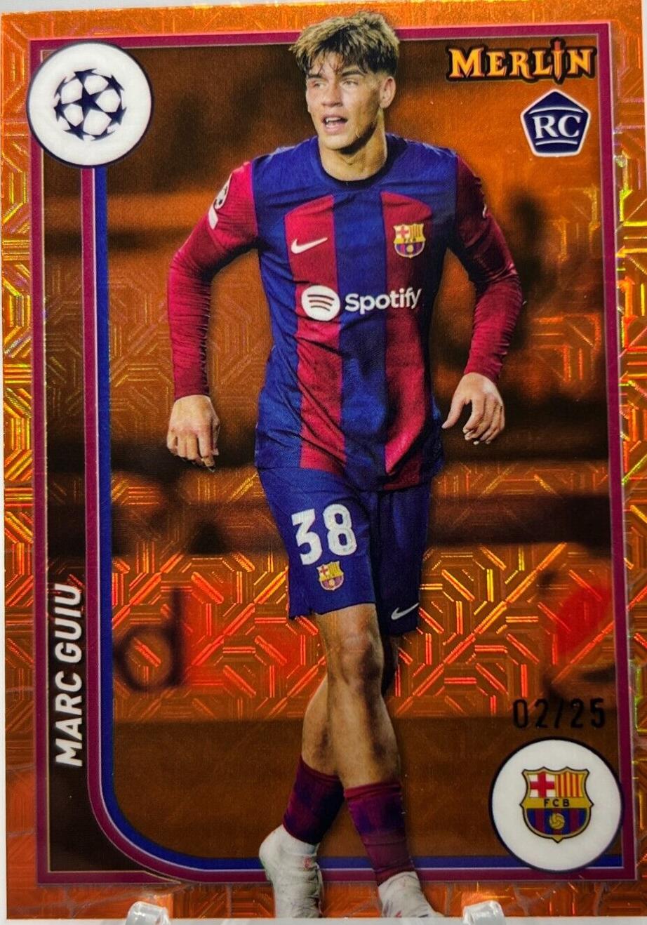 Marc Guiu [Orange Mojo Refractor] #37