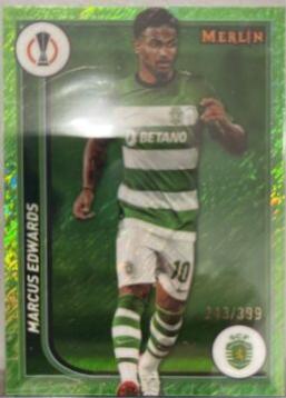 Marcus Edwards [Neon Green Shimmer Refractor] #116