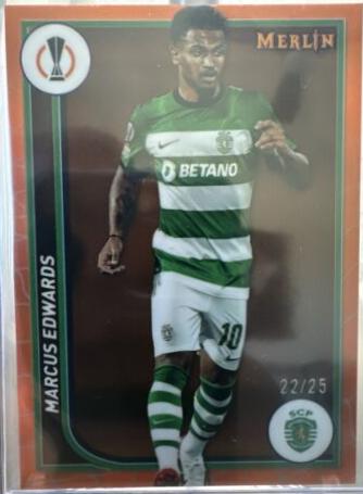Marcus Edwards [Orange Mojo Refractor] #116