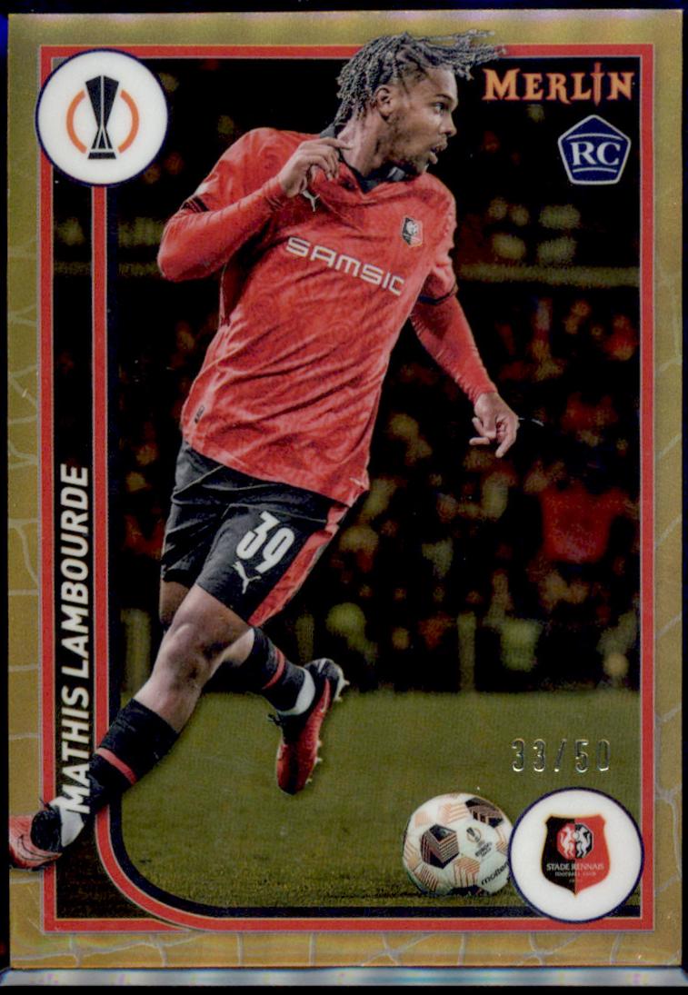 Mathis Lambourde [Gold Refractor] #111