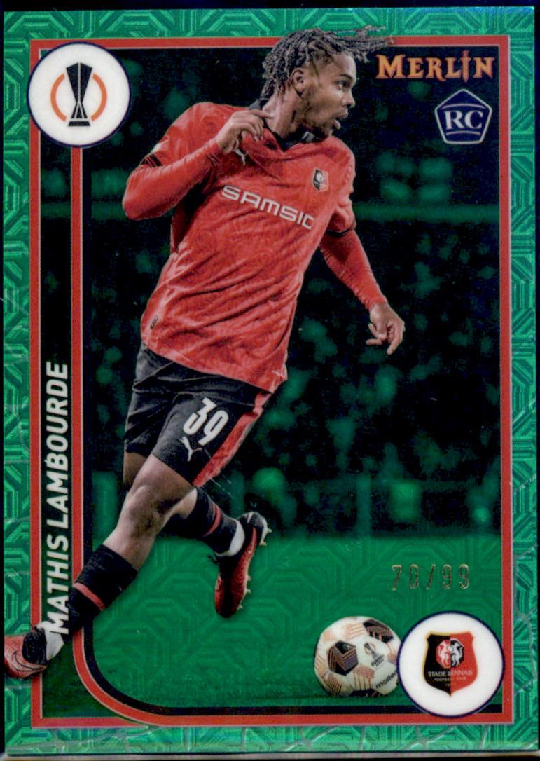 Mathis Lambourde [Green Mojo Refractor] #111