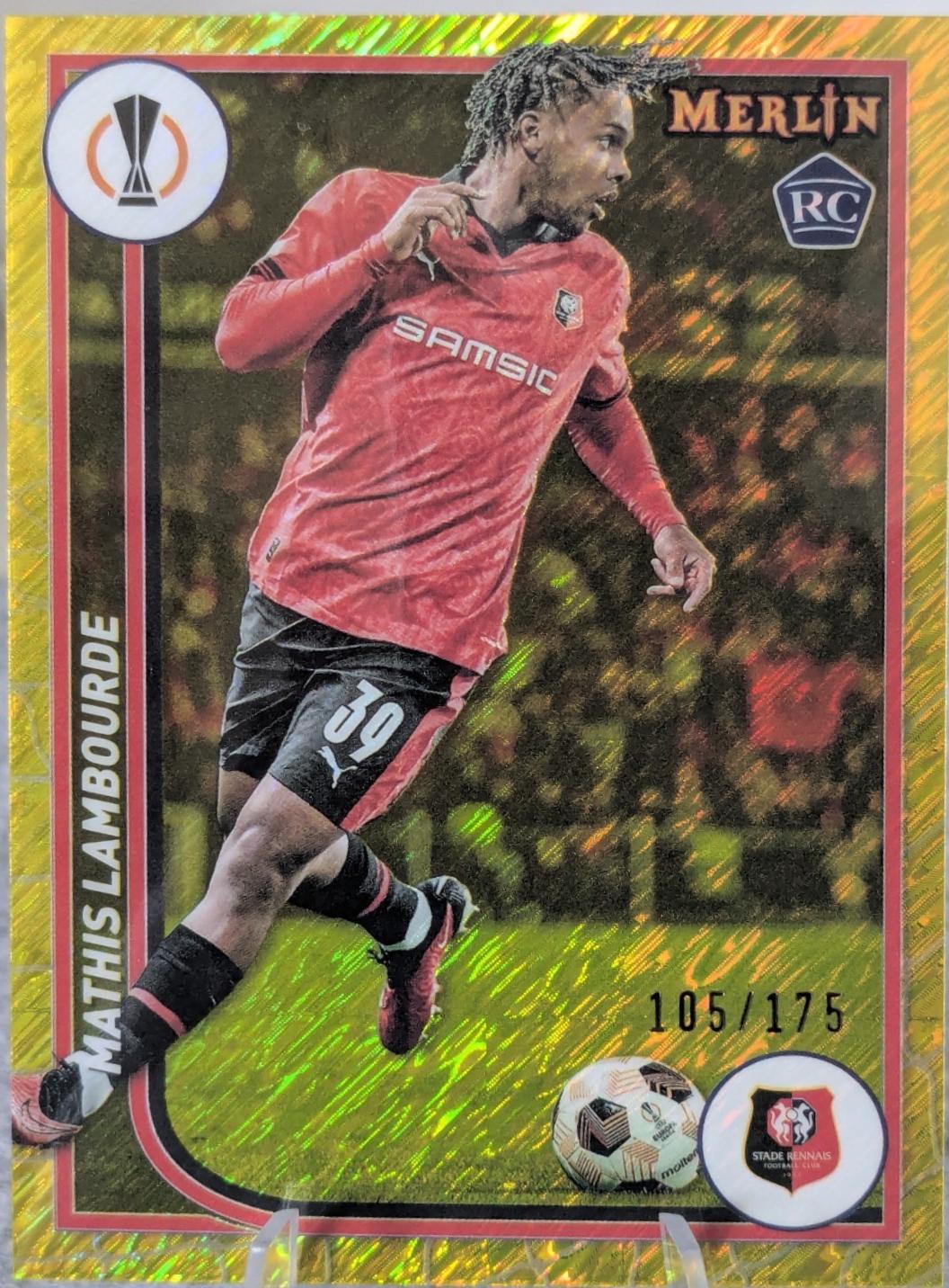 Mathis Lambourde [Yellow Shimmer Refractor] #111