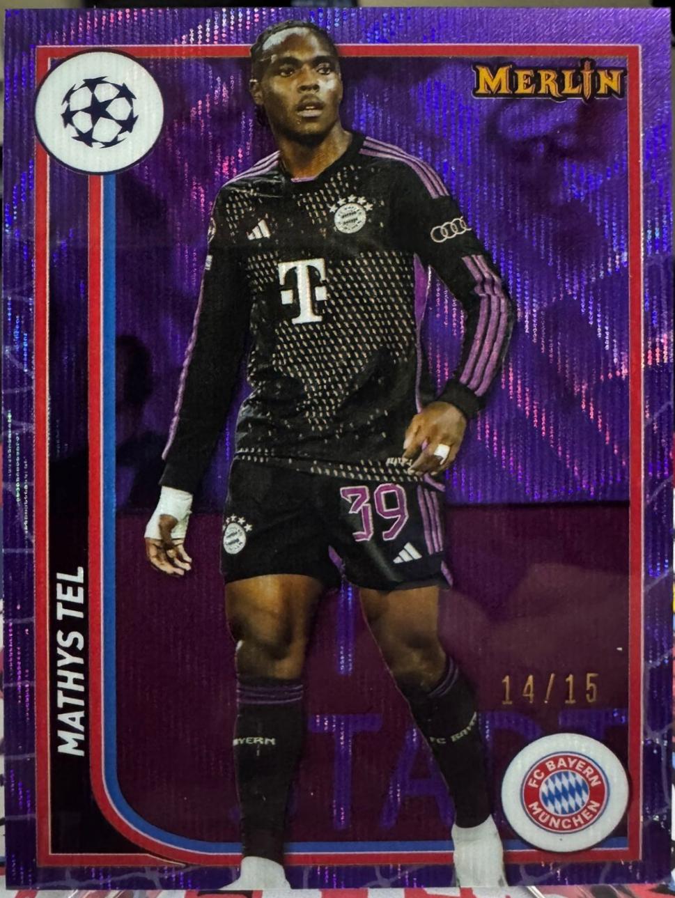 Mathys Tel [Purple Refractor] #46