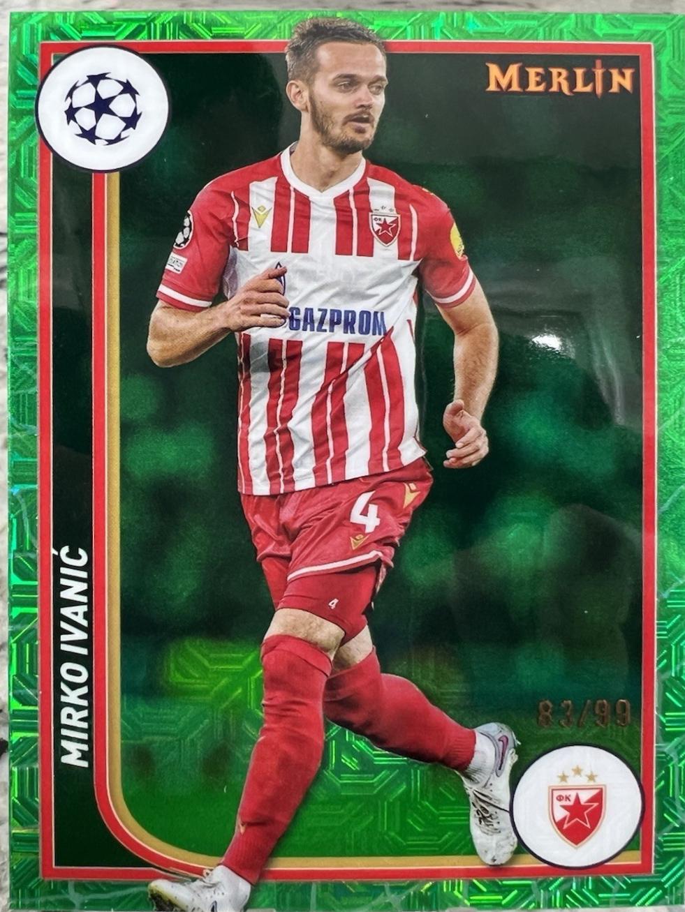 Mirko Ivanic [Green Mojo Refractor] #87