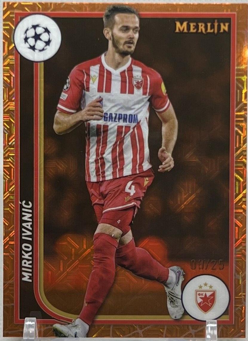 Mirko Ivanic [Orange Mojo Refractor] #87
