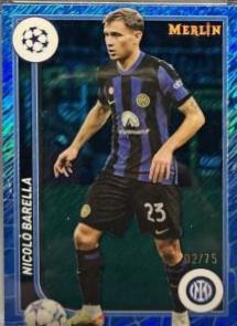 Nicolò Barella [Blue Shimmer Refractor] #47