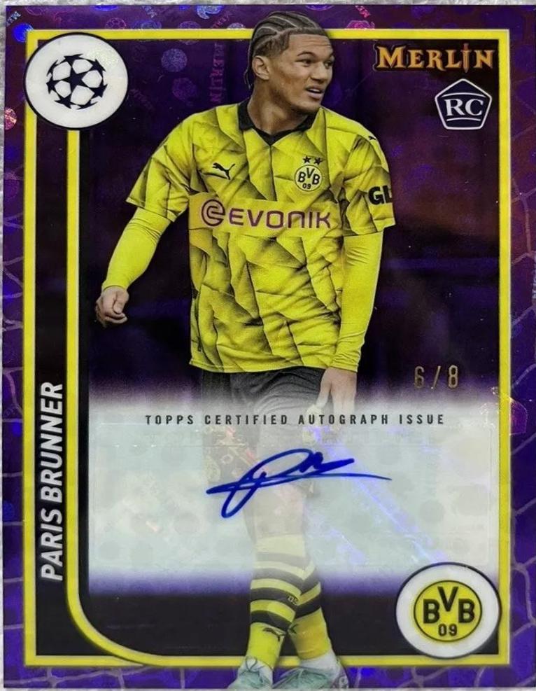 Paris Brunner [Purple Autograph] #AH-PB