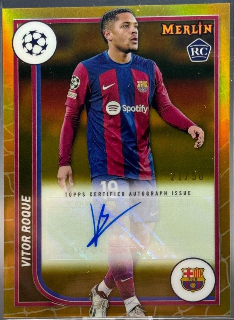Vitor Roque [Autograph Variation] #AH-VR