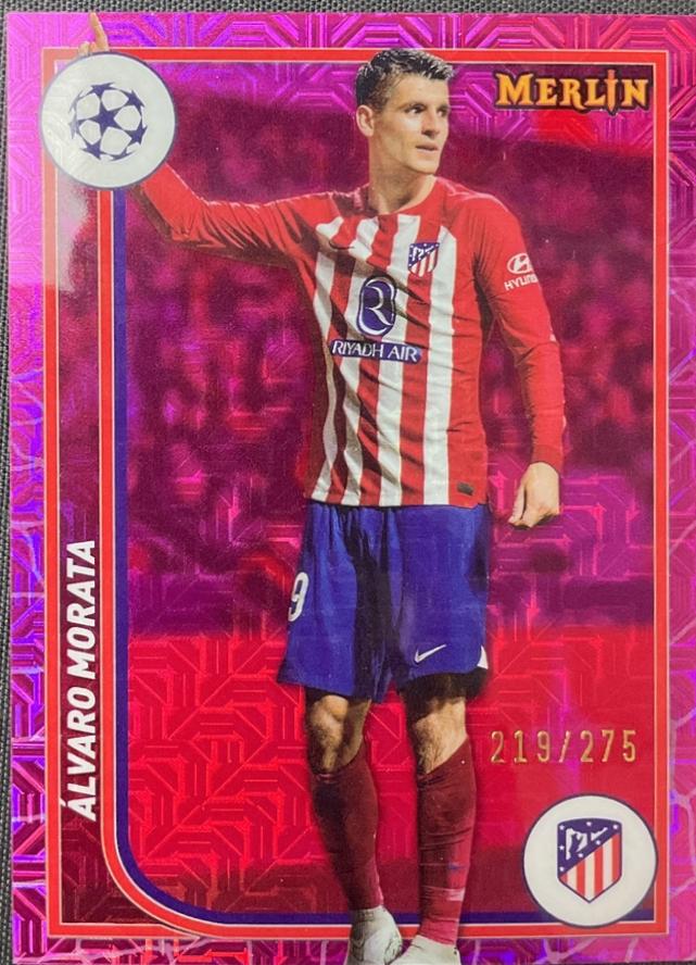 Álvaro Morata [Pink Mojo Refractor] #18