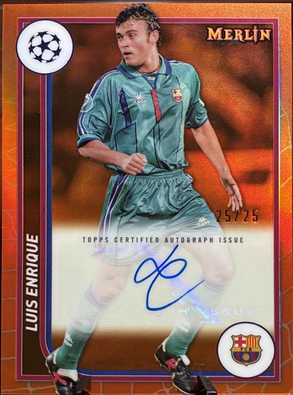 Luis Enrique [Orange Refractor] #AU-EA