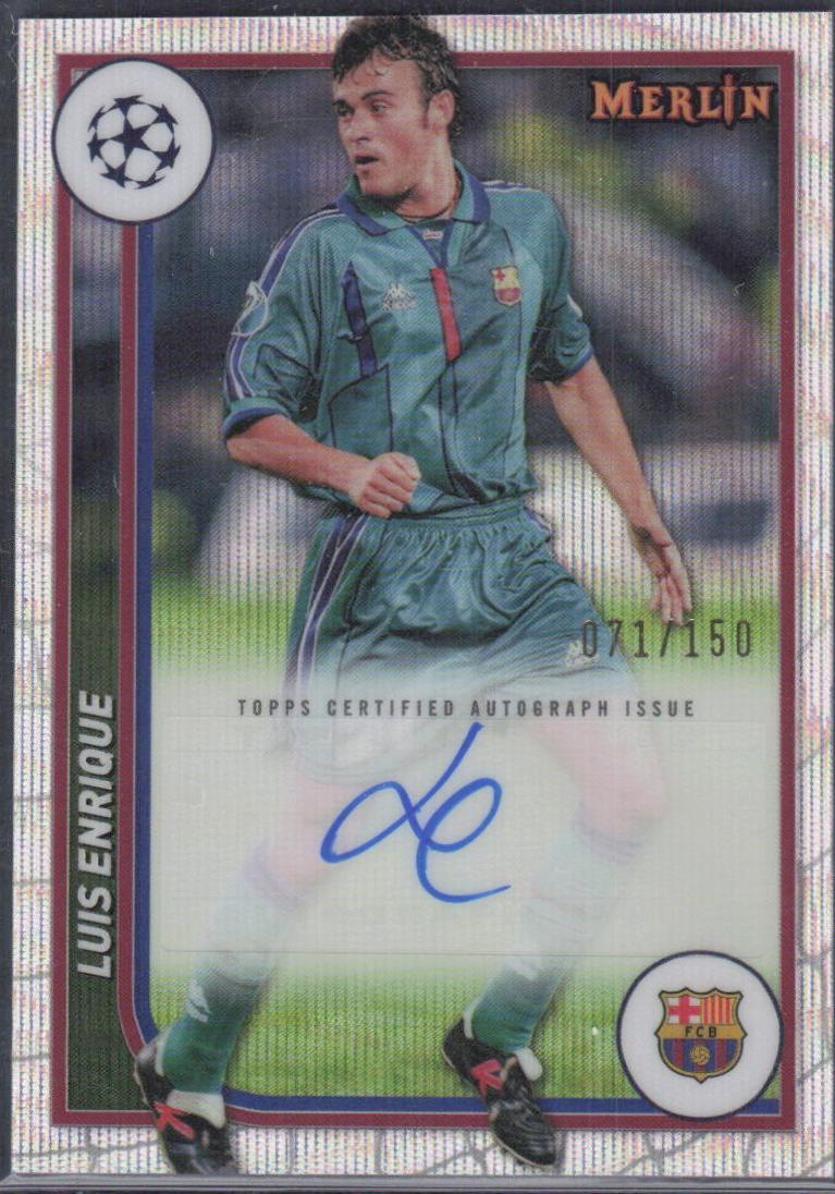 Luis Enrique [Wave Refractor] #AU-EA