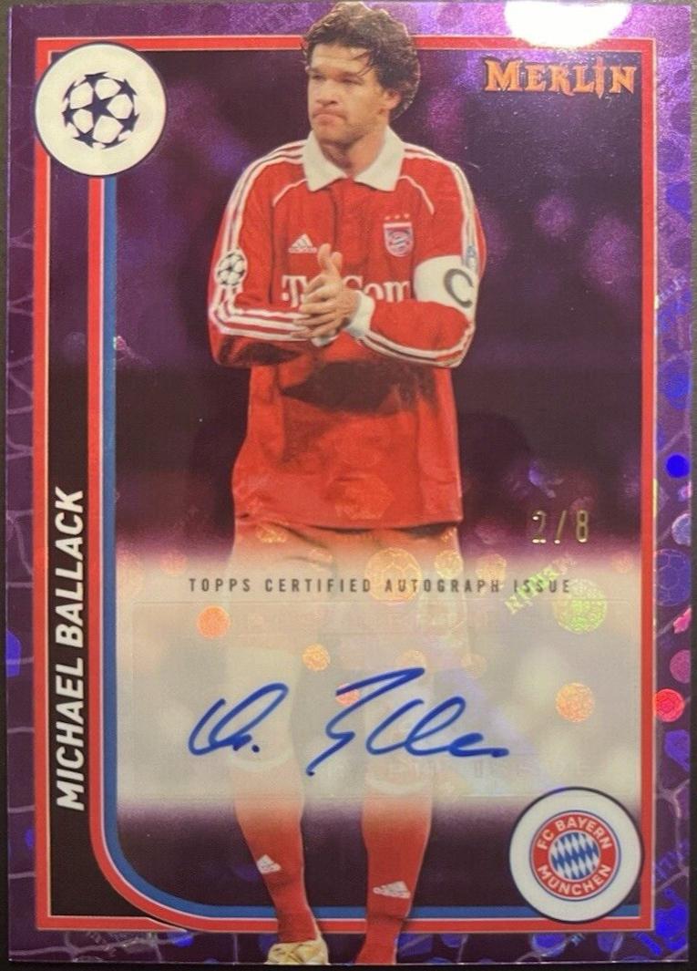 Michael Ballack [Orange Refractor] #AU-MB