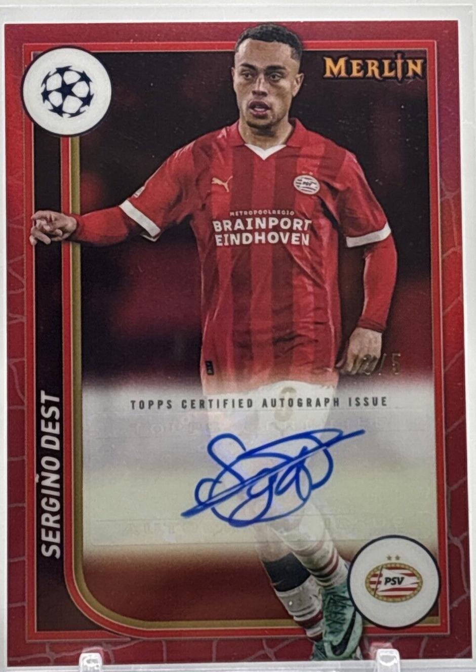 Sergino Dest [Red Refractor] #AU-SD