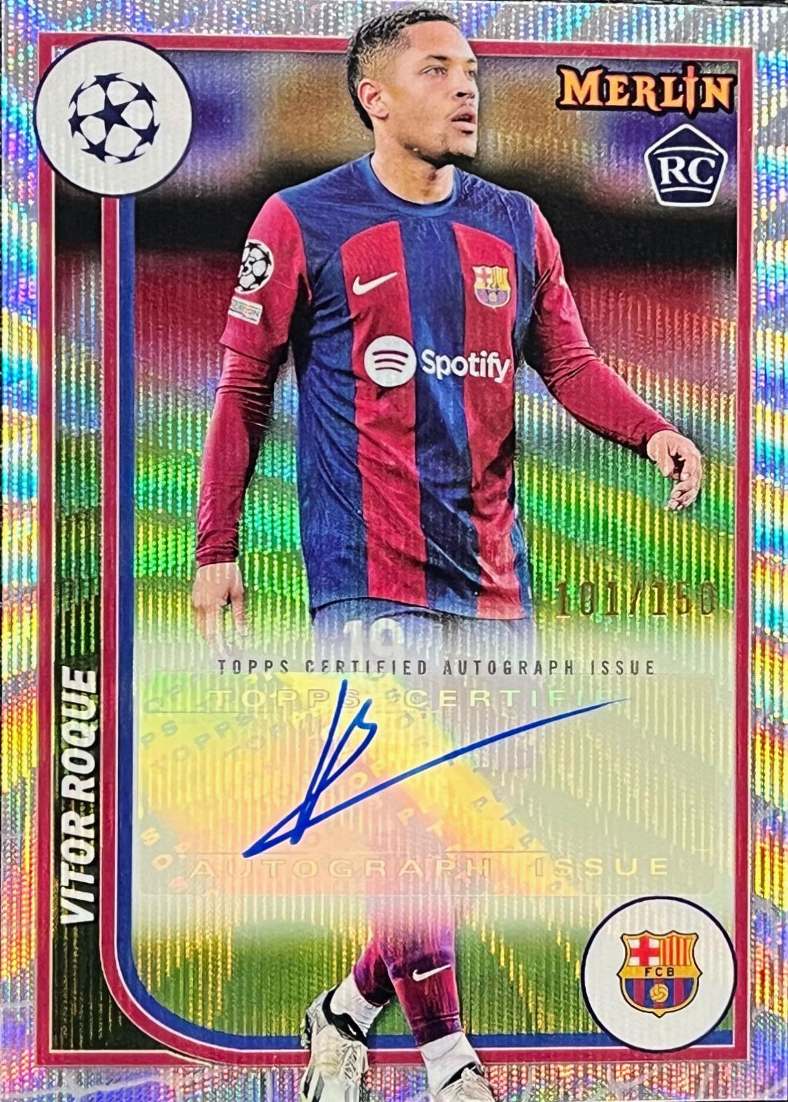 Vitor Roque [Wave Refractor] #AH-VR