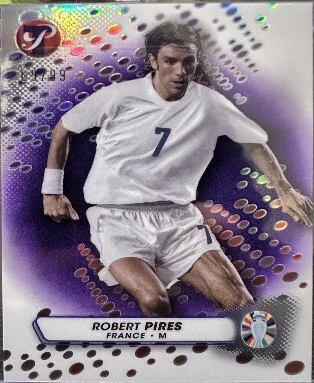 Robert Pires [Blue Refractor] #48